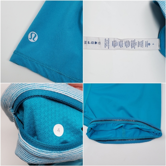 Lululemon Run: Take Flight Surge Teal Skirt Skort - Picture 7 of 8